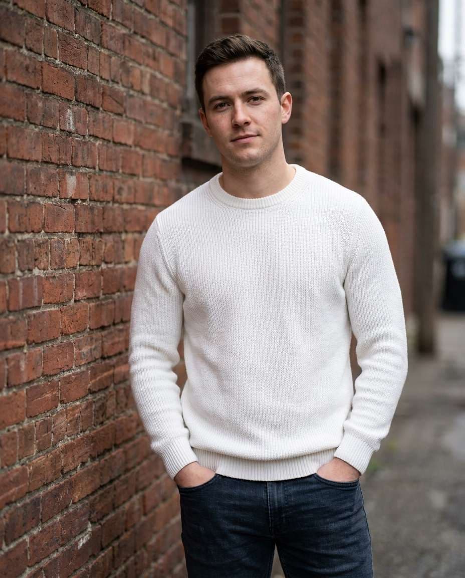 menswear knit classic photo