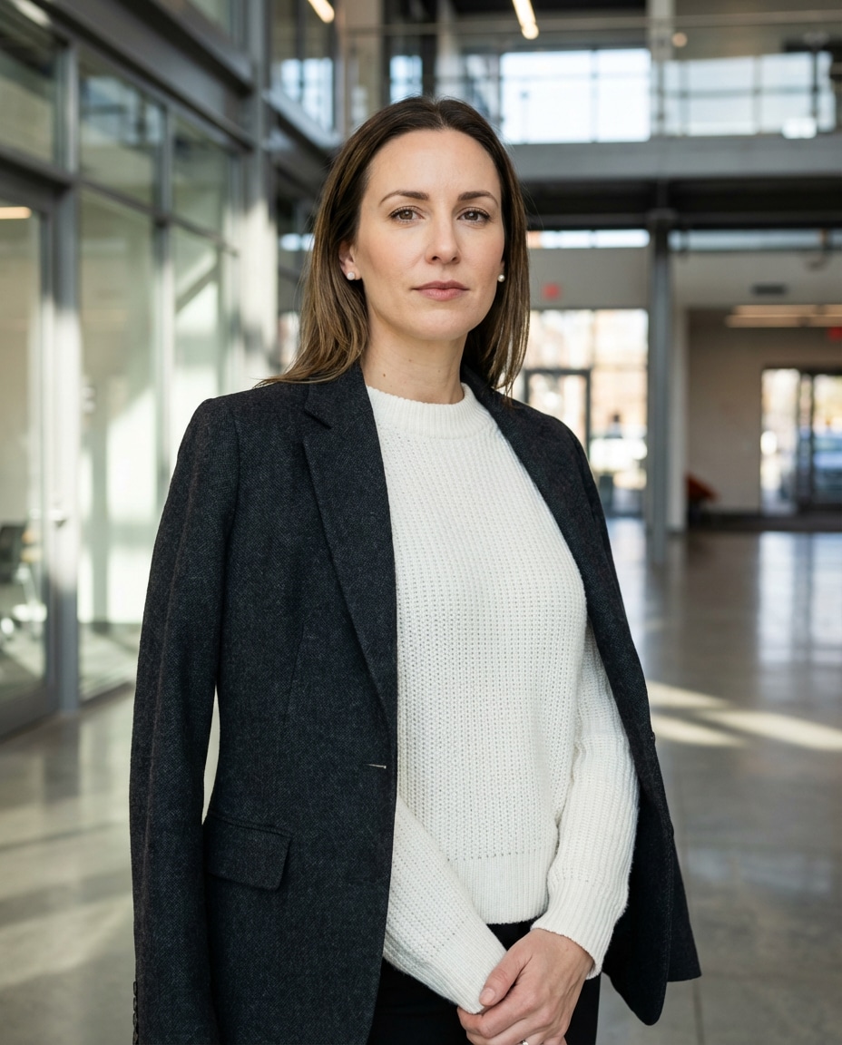 polished office casual photo