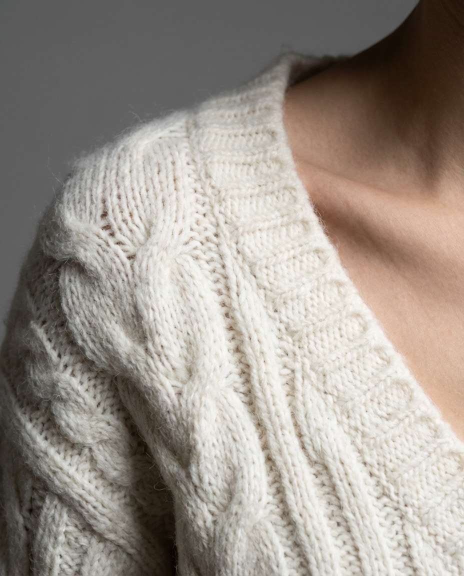 knit texture macro photo