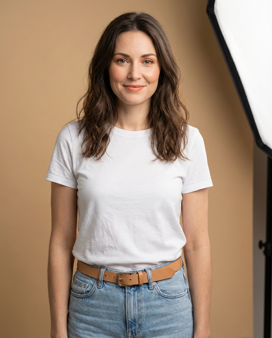 soft beige backdrop photo