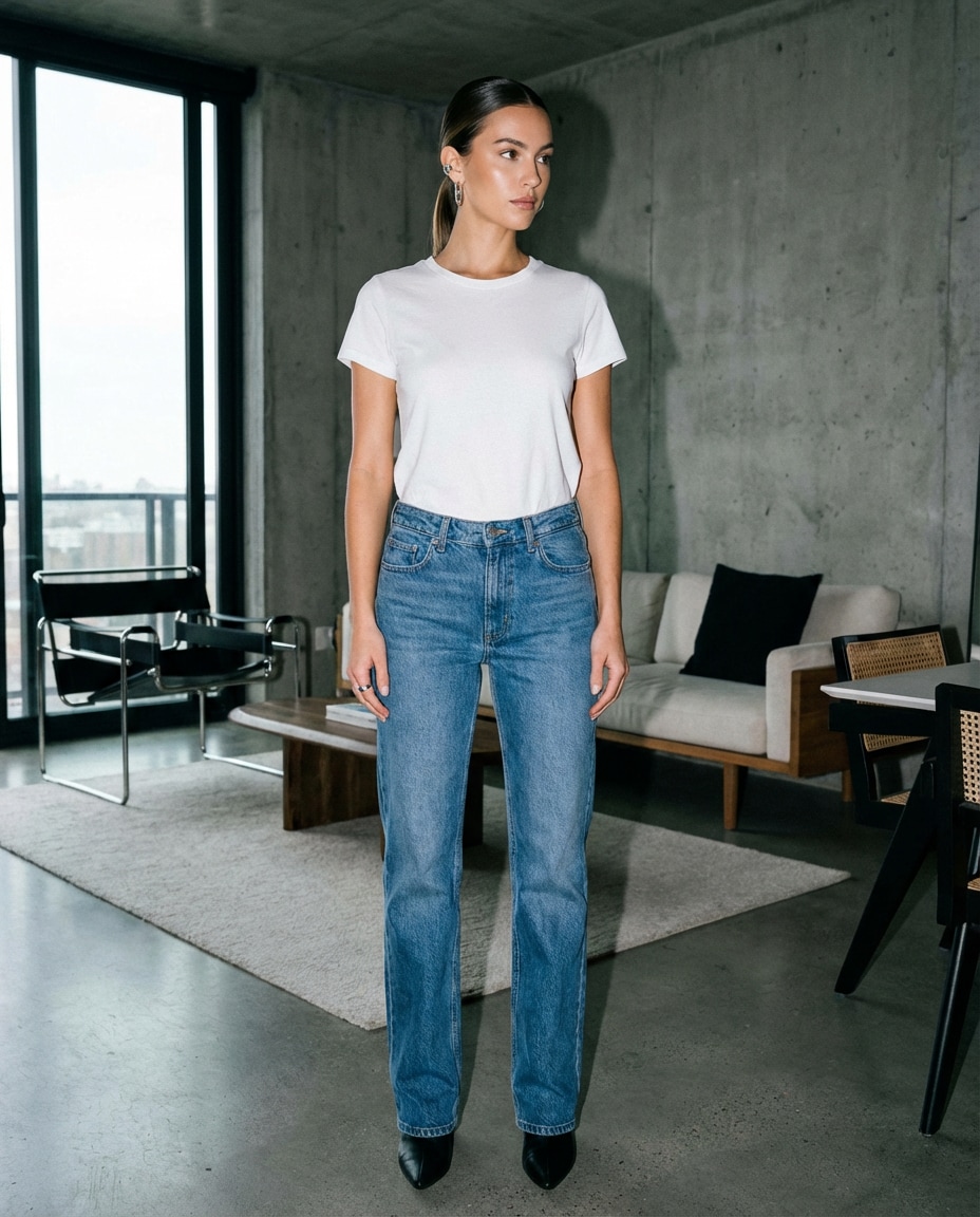 indoor flash editorial photo