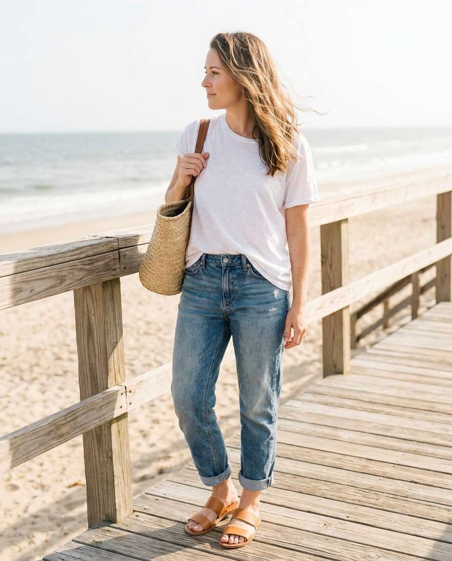 coastal breeze casual photo