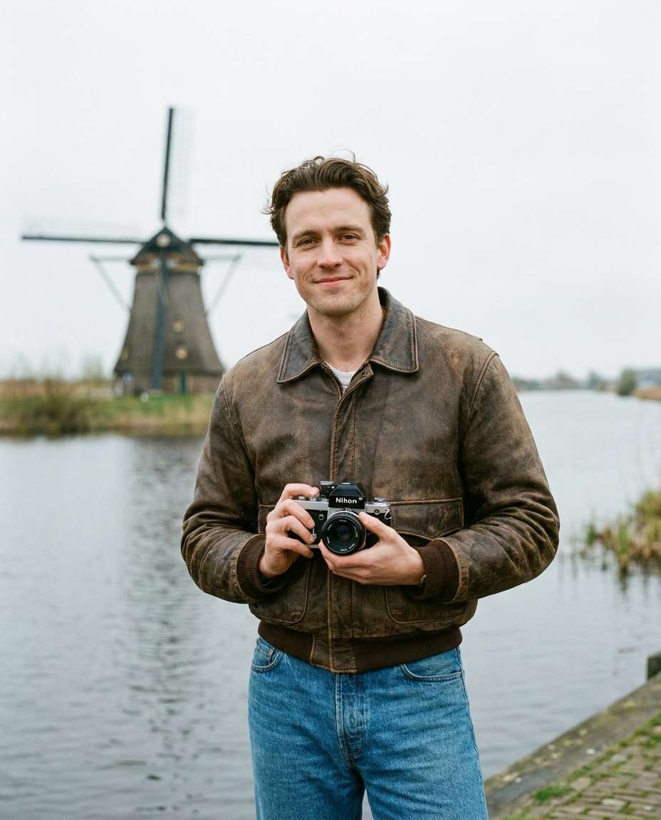 vintage film travel look photo