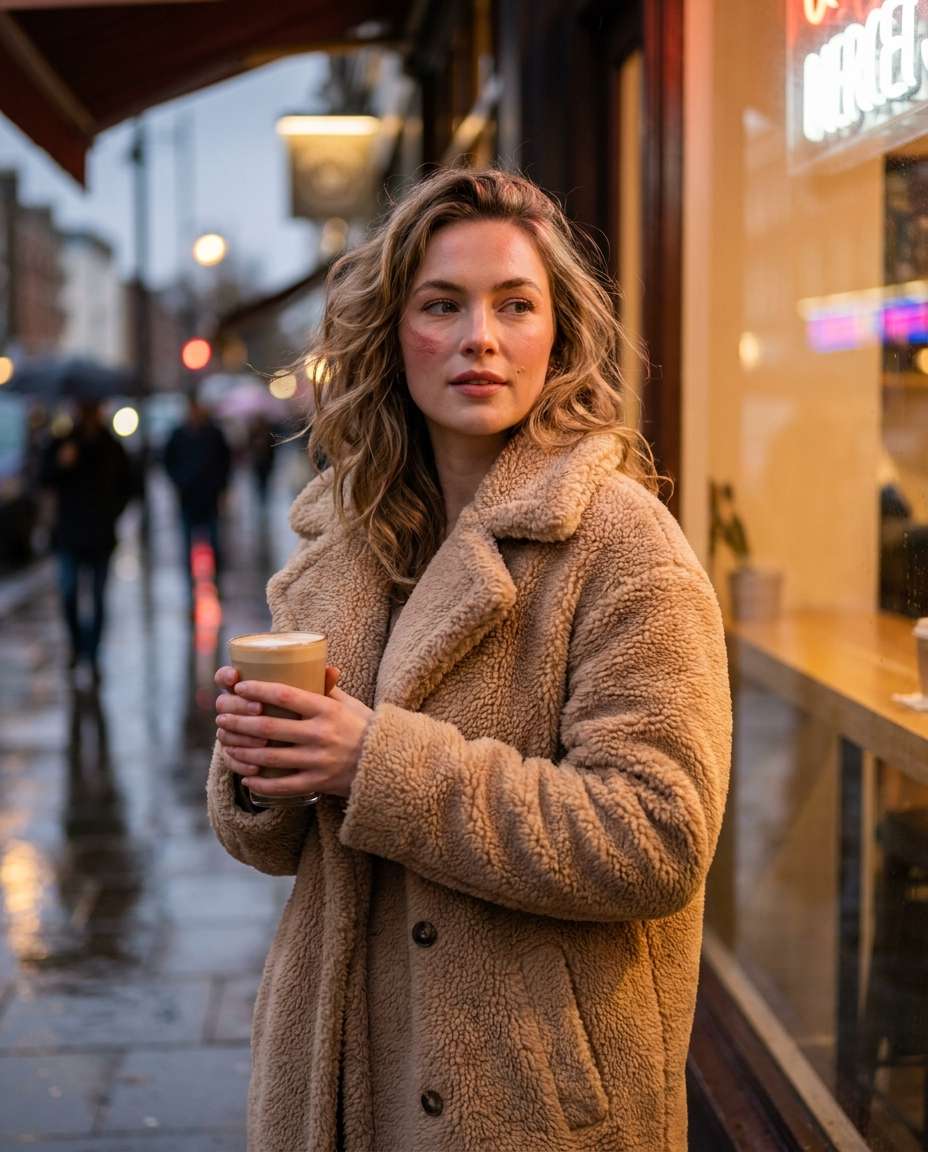 teddy coat soft glow photo