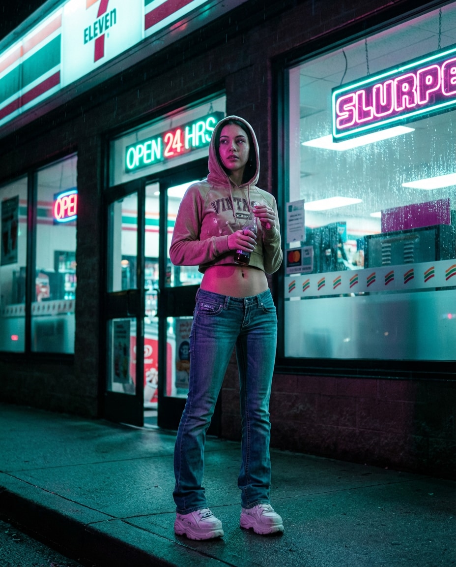 latenight convenience store photo