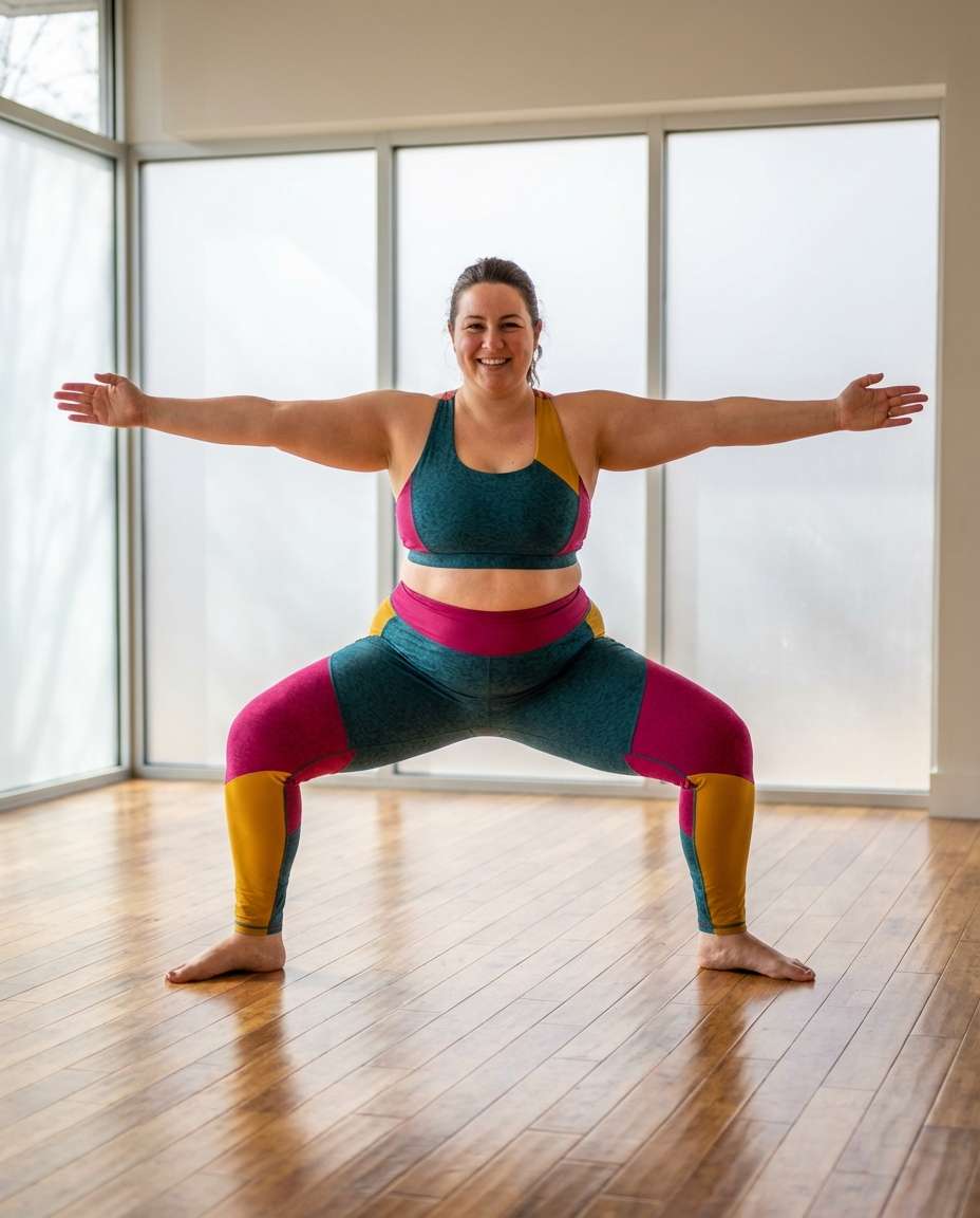 plussize power pose photo