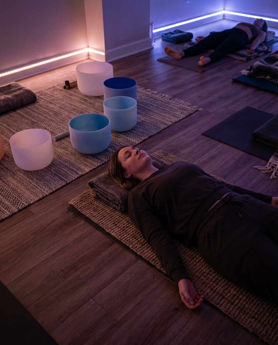 sound bath savasana photo