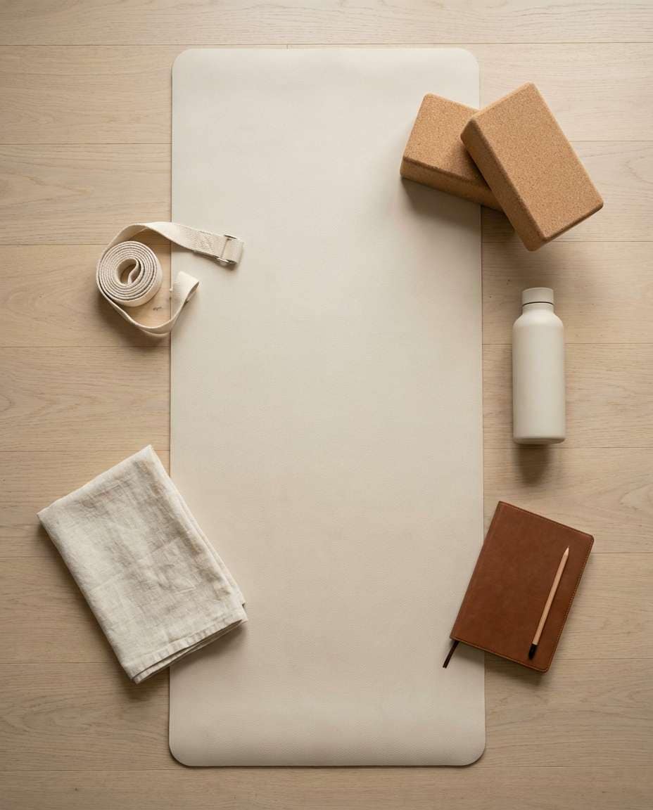 flat lay props photo