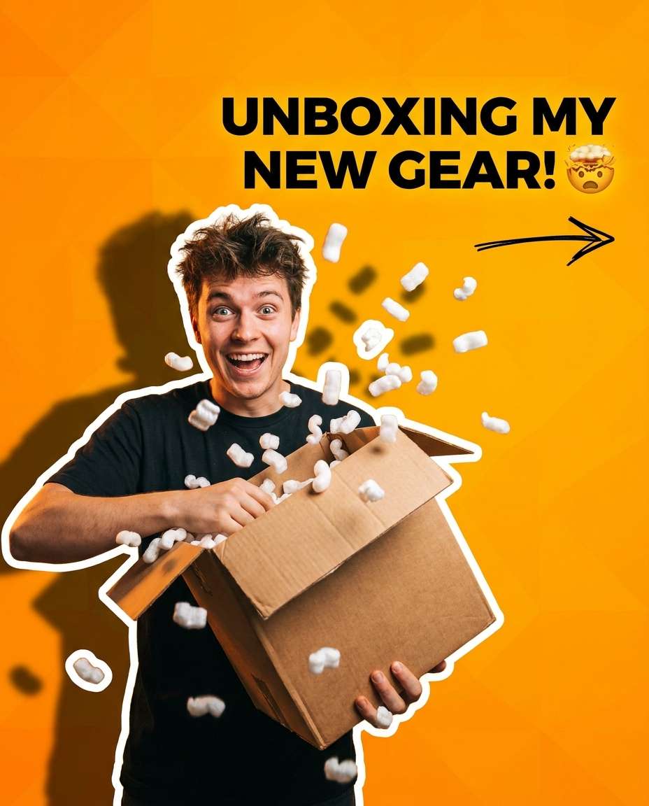 unboxing hype photo