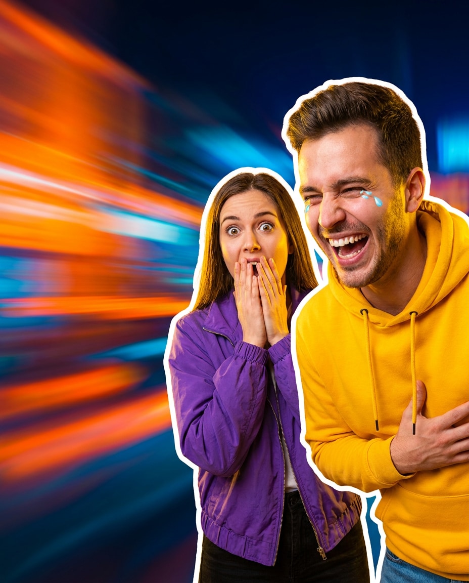 prank reaction photo