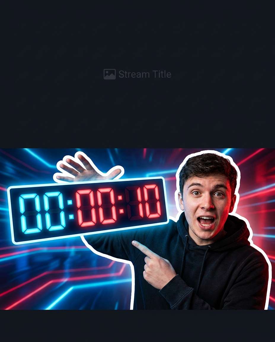 live stream countdown photo
