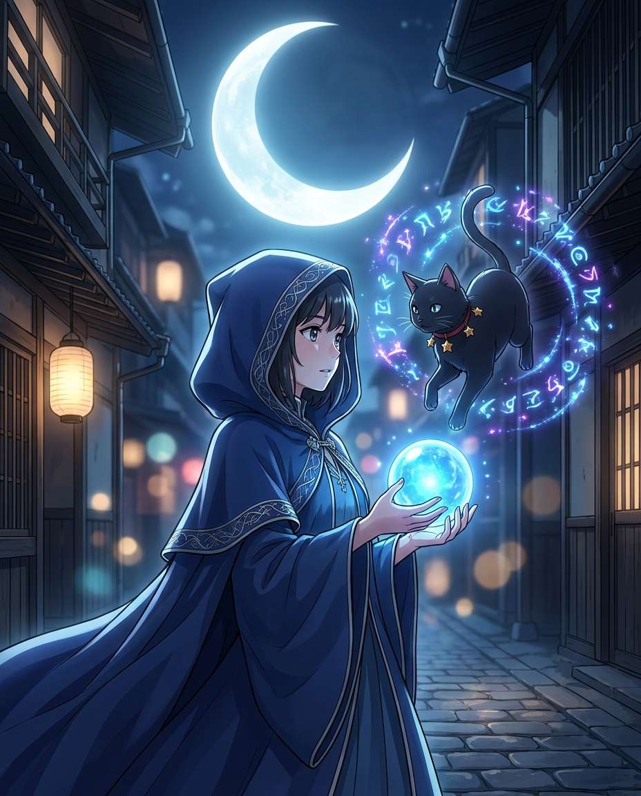 magical familiar glow photo
