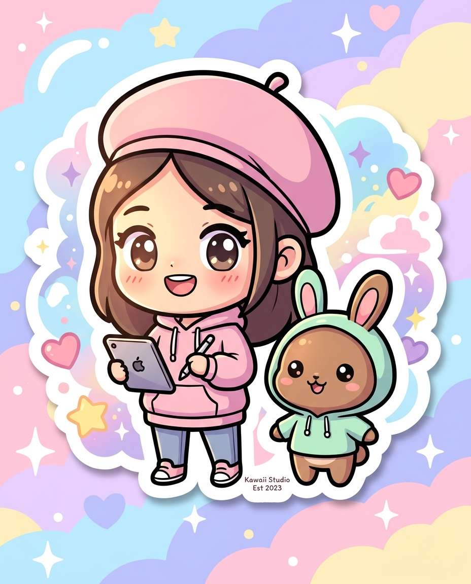 chibi owner duo photo