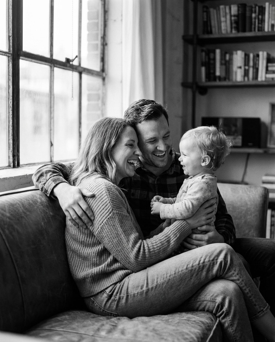 windowlight cuddle photo