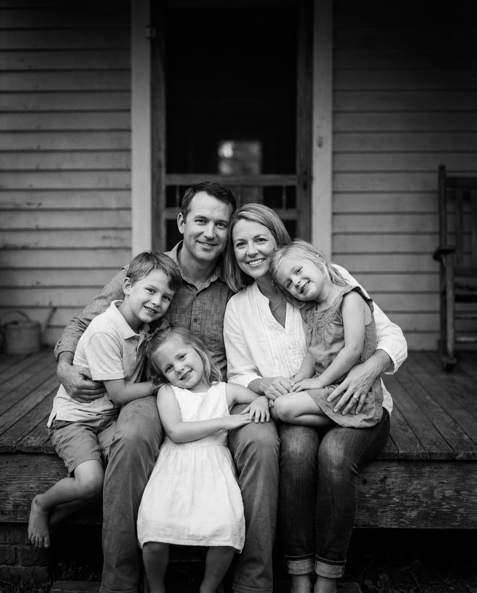 front porch portrait photo