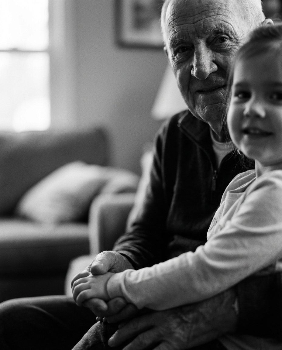 grandparent hand hold photo