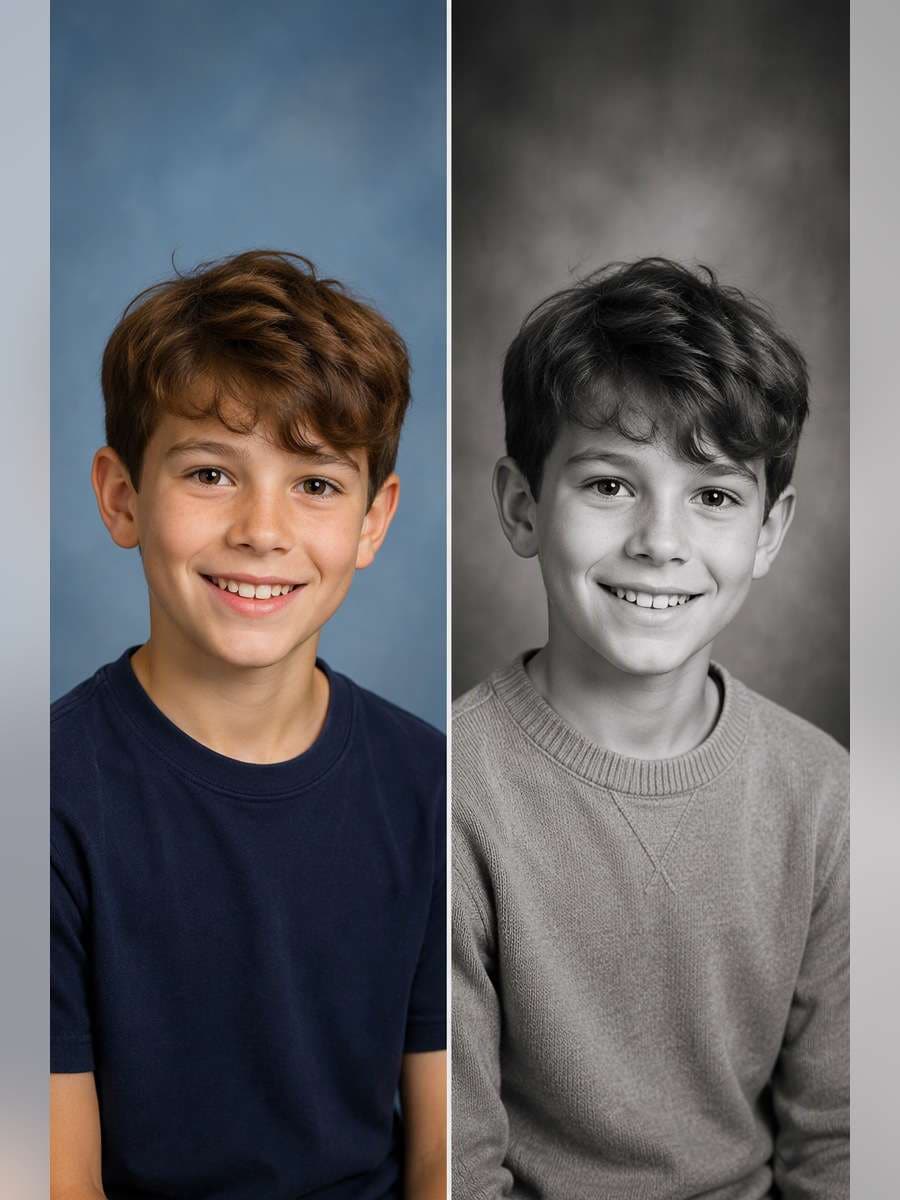 Brotherly Keepsake Feel - illustrative image-to-image before and after