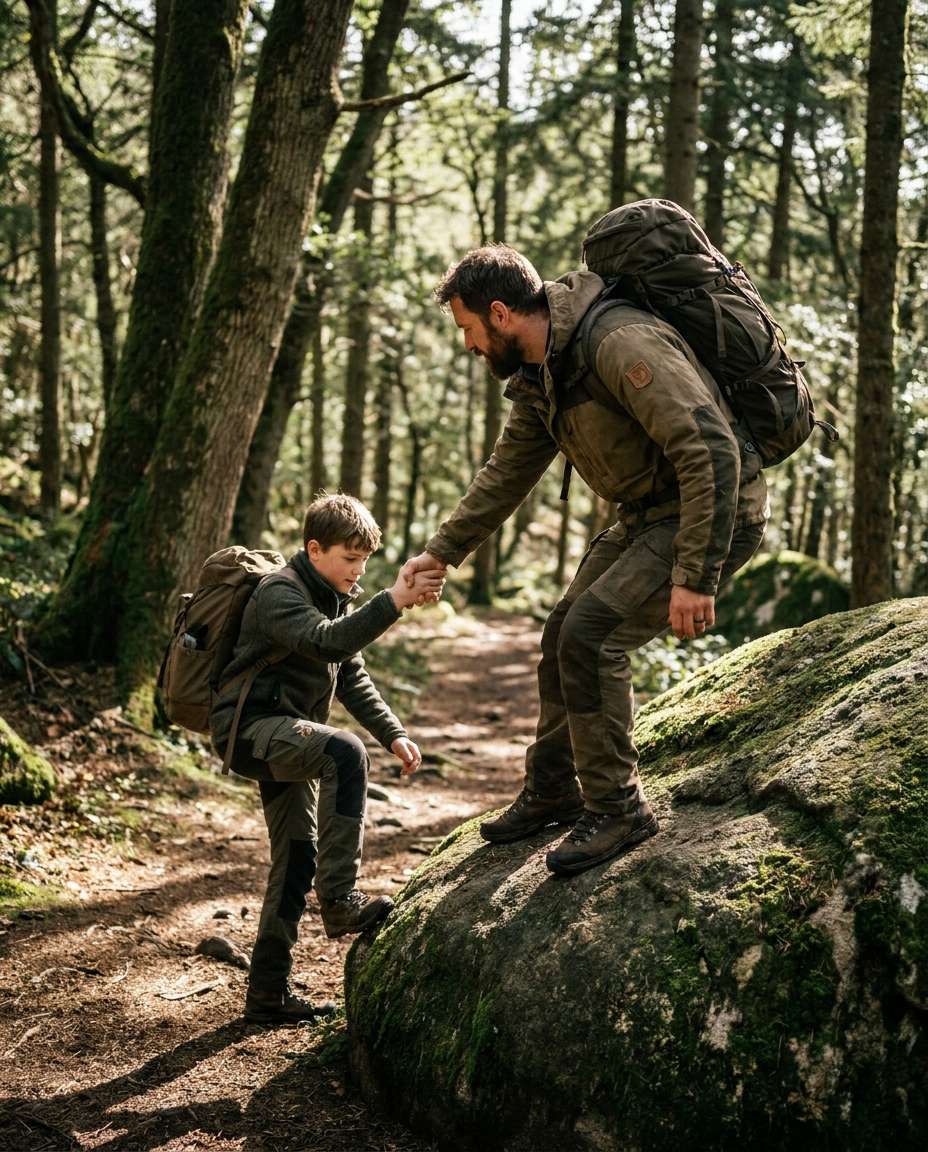 hiking brothers photo