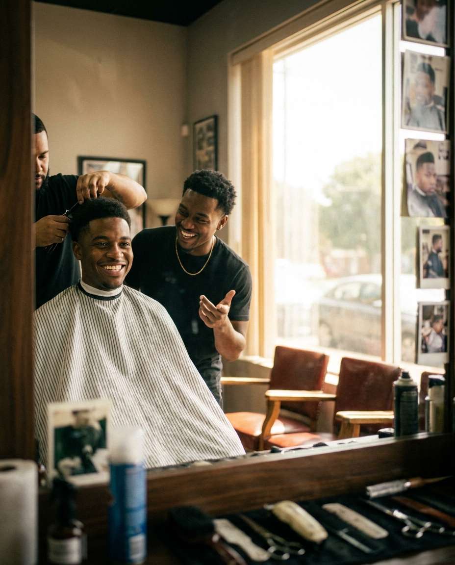 barbershop story photo