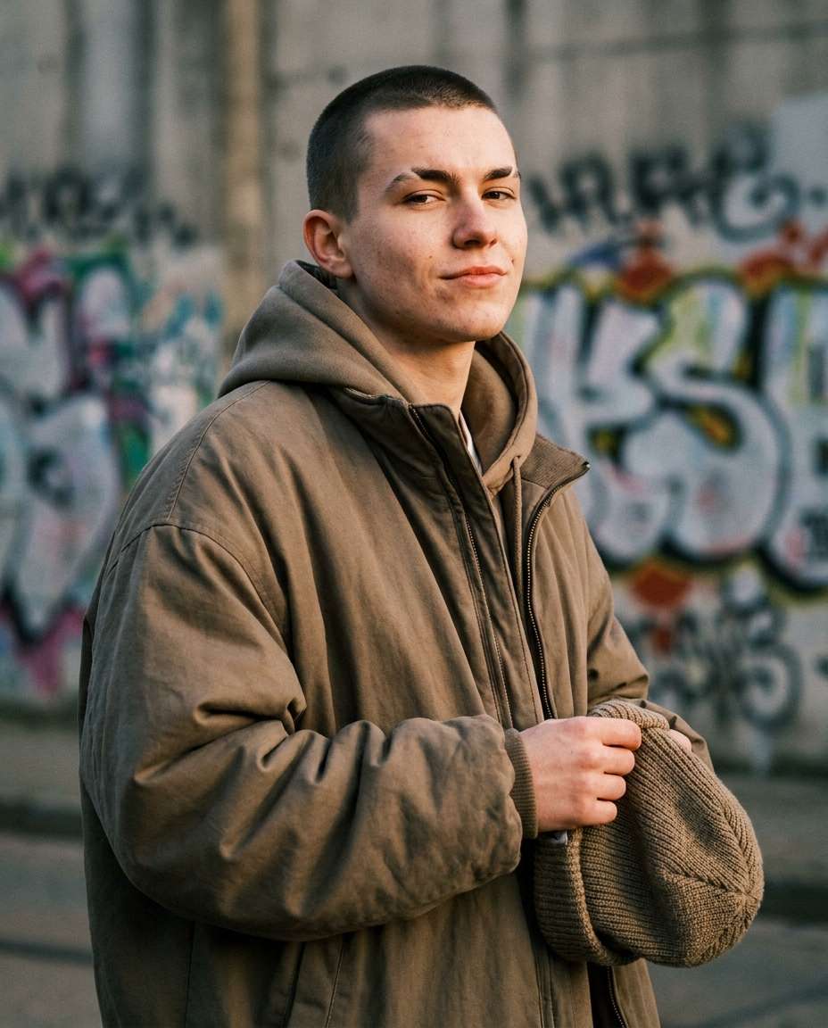 streetwear close crop photo