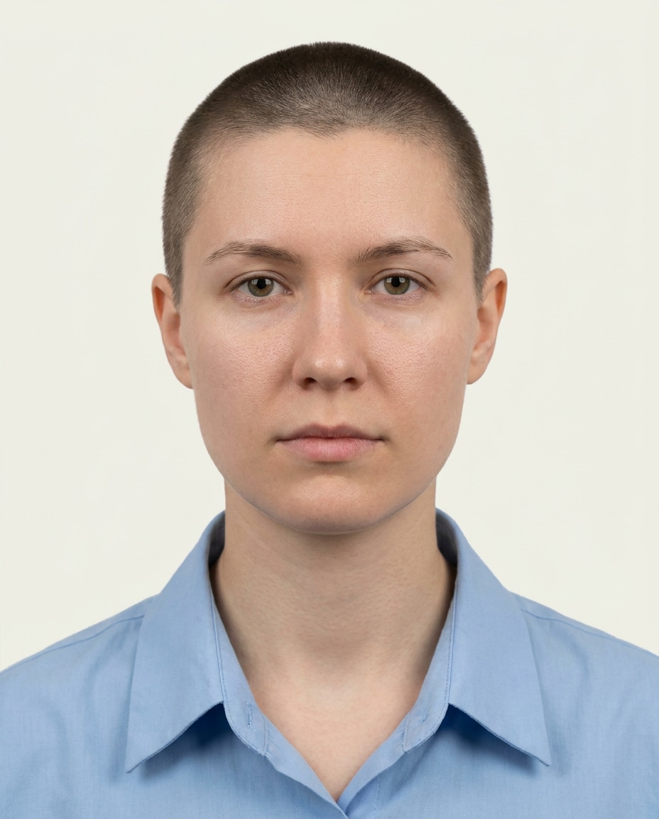 classic id photo style photo