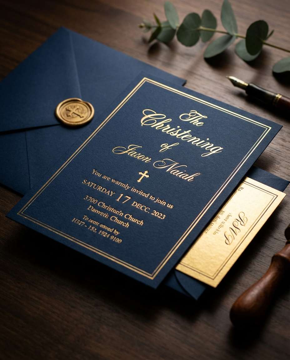 navy and gold classic photo