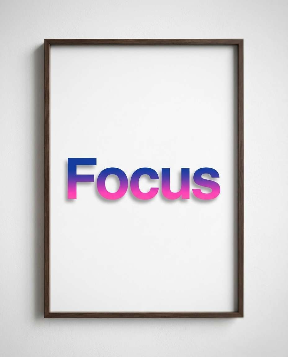 minimal gradient sans photo