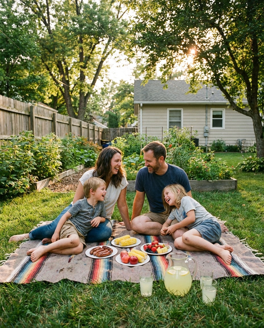 backyard simple photo