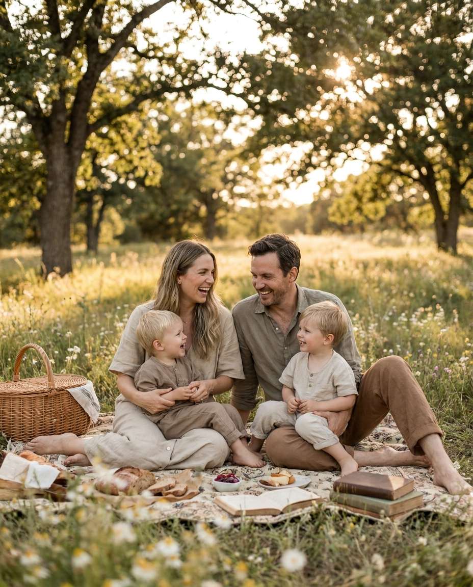 golden hour portrait photo