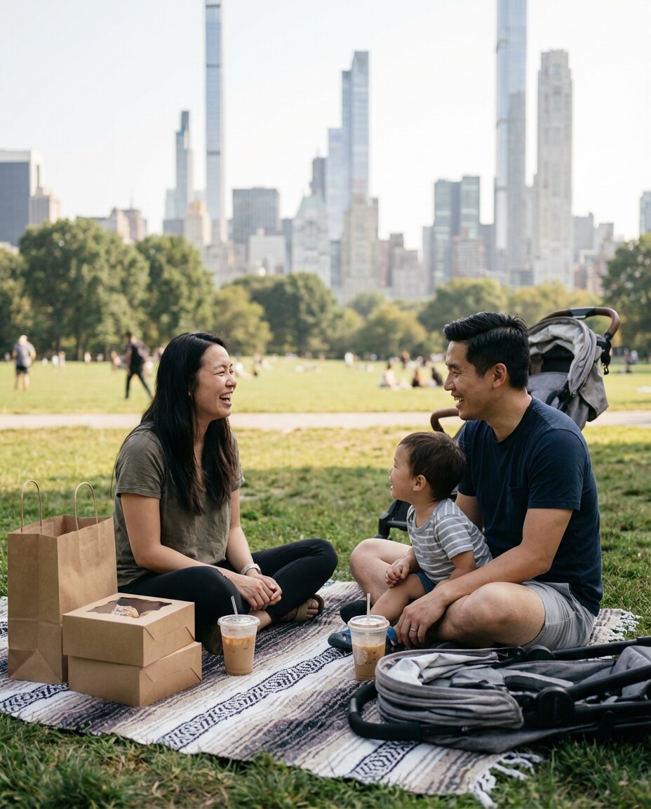 city park weekend photo