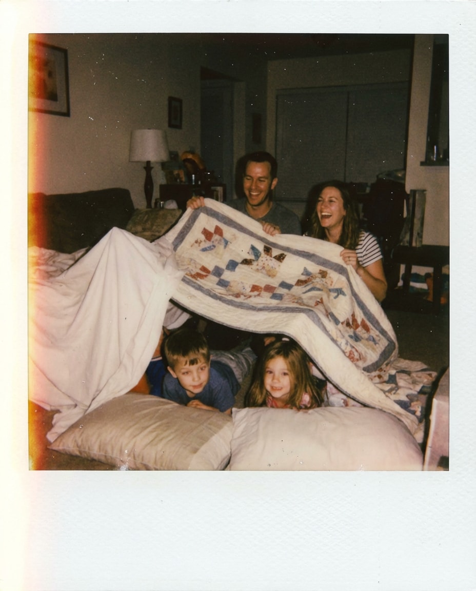 couch fort night photo
