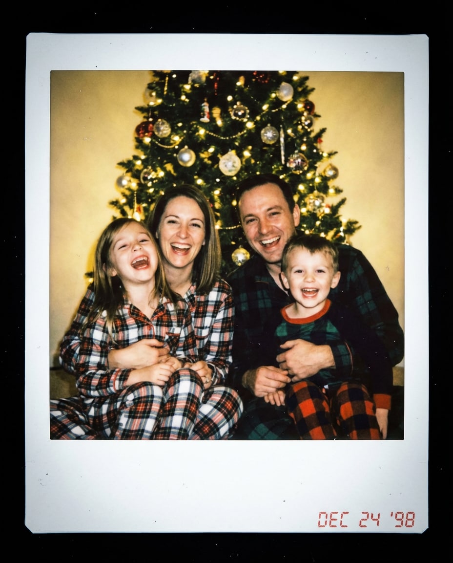 holiday tree snapshot photo