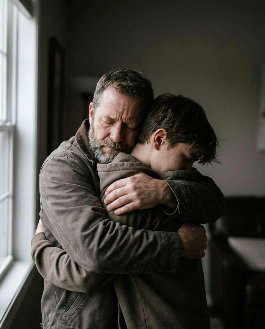 quiet apology hug photo