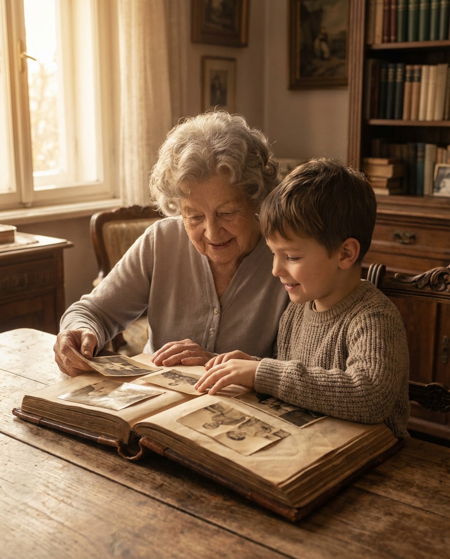 family album moment photo
