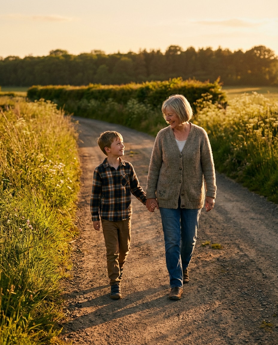 countryside walk photo