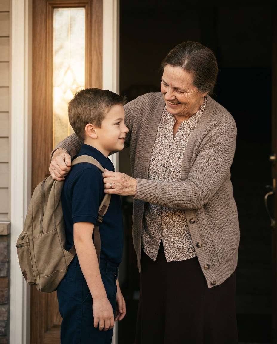 first day of school photo