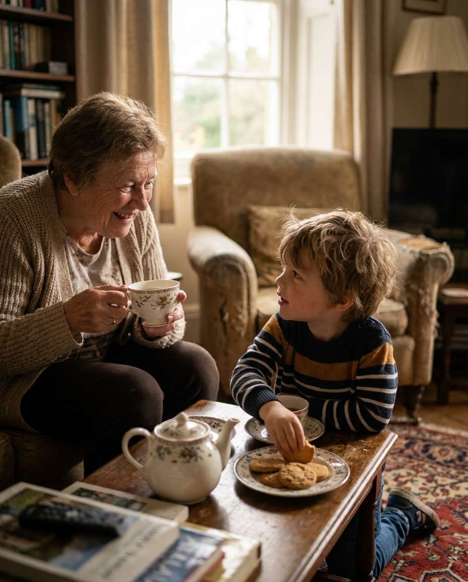 tea time table photo