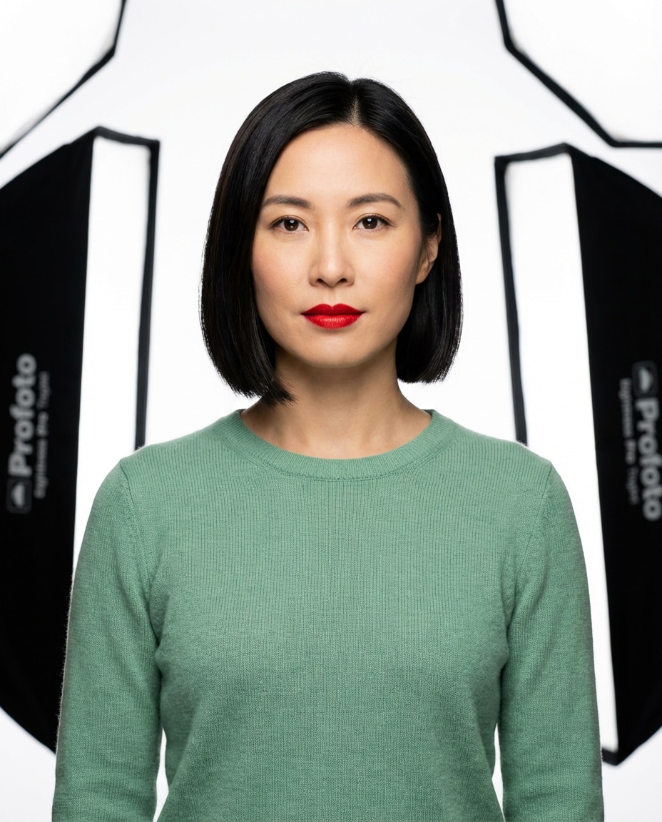 high key studio white photo