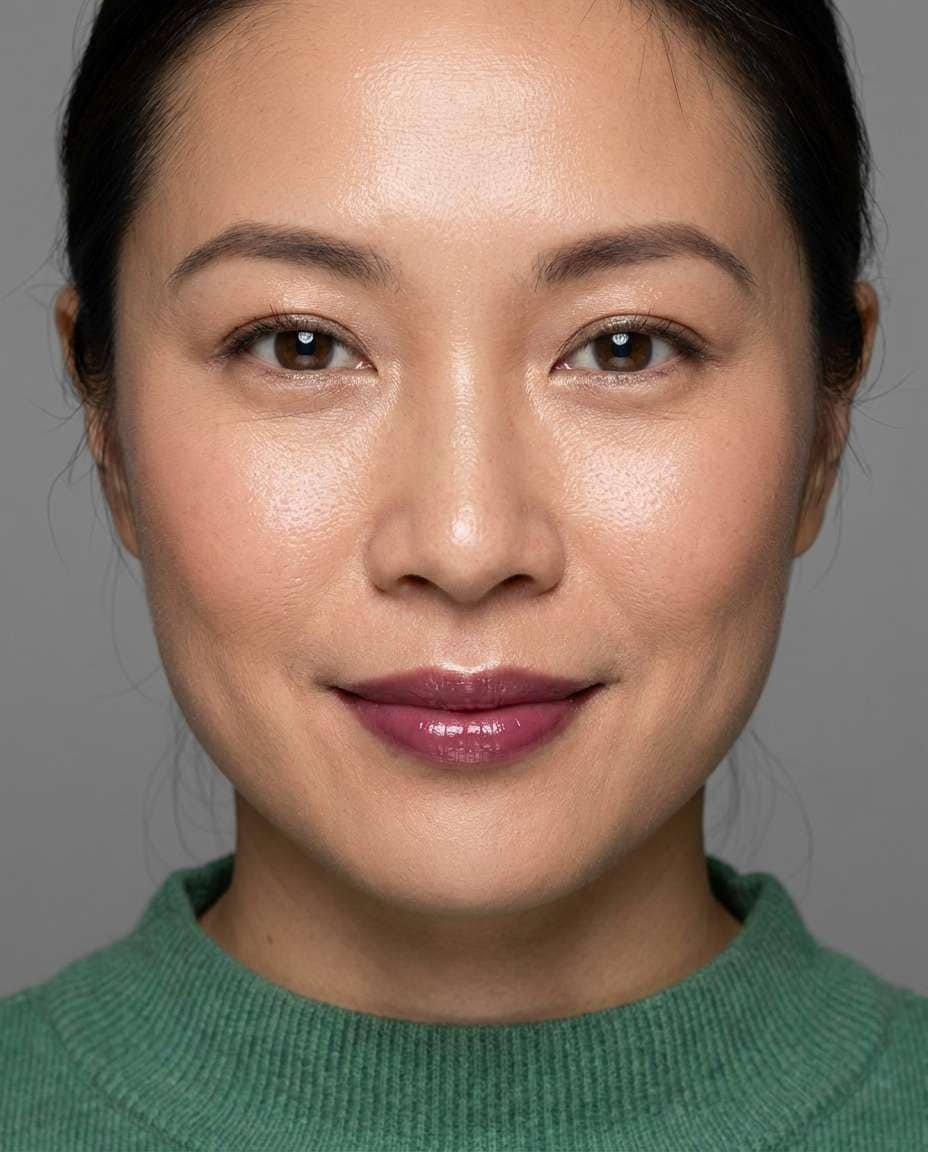 soft glam closeup photo