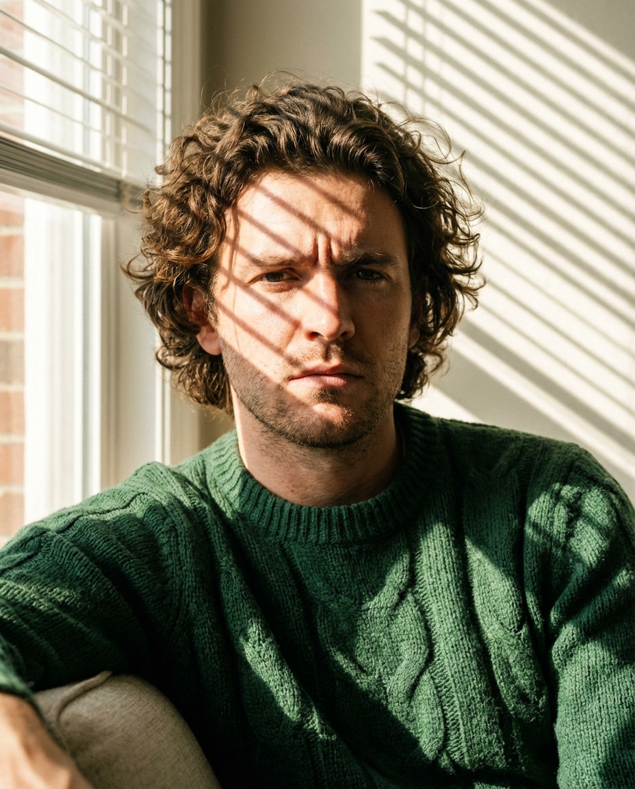 dramatic shadow stripes photo