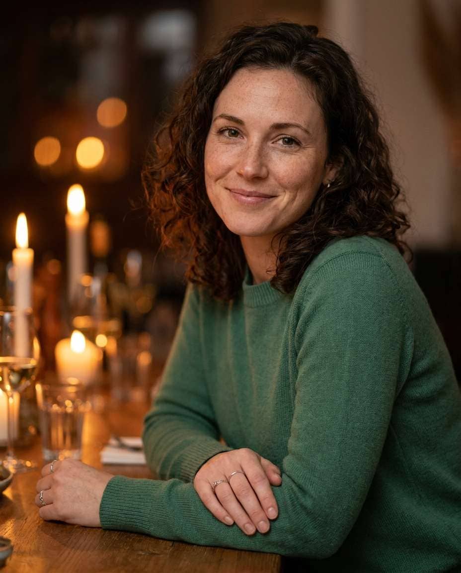 evening candle warmth photo