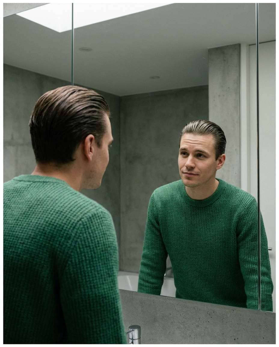 twin reflection mirror photo