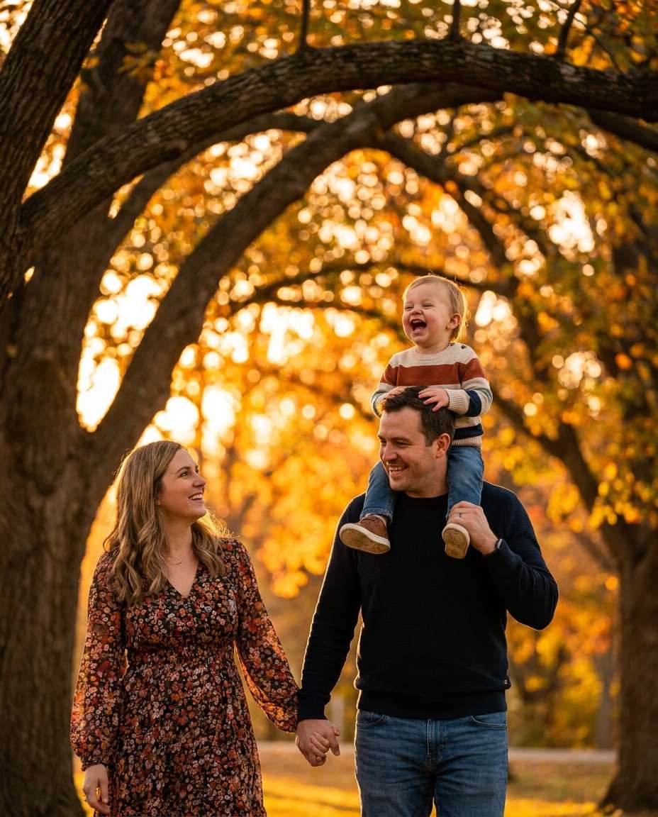 toddler shoulder ride photo