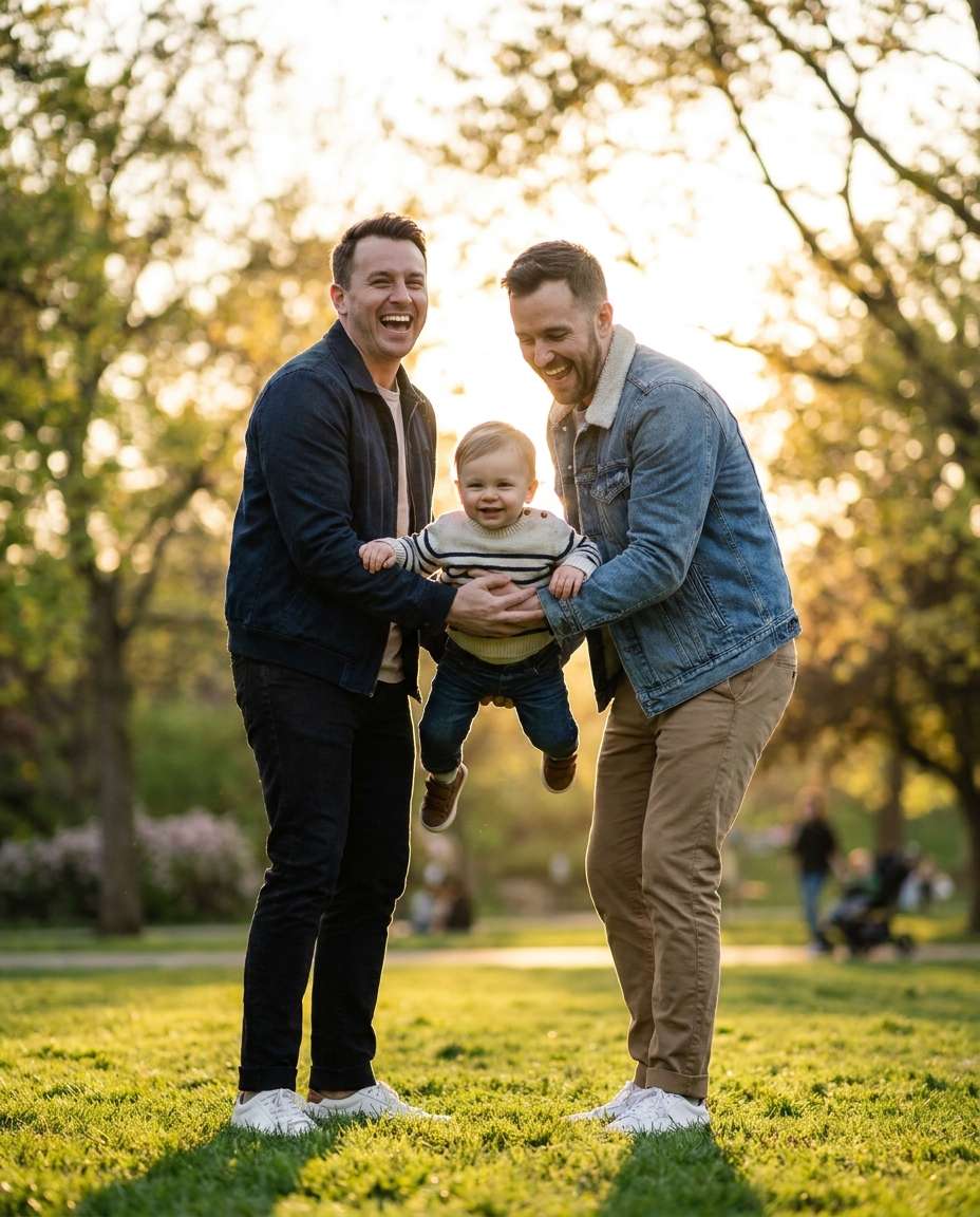 samesex parents joy photo