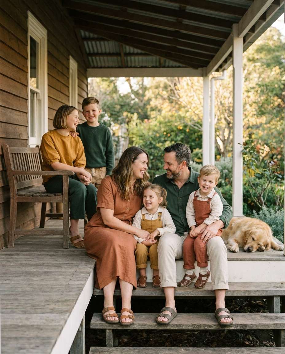 front porch portrait photo