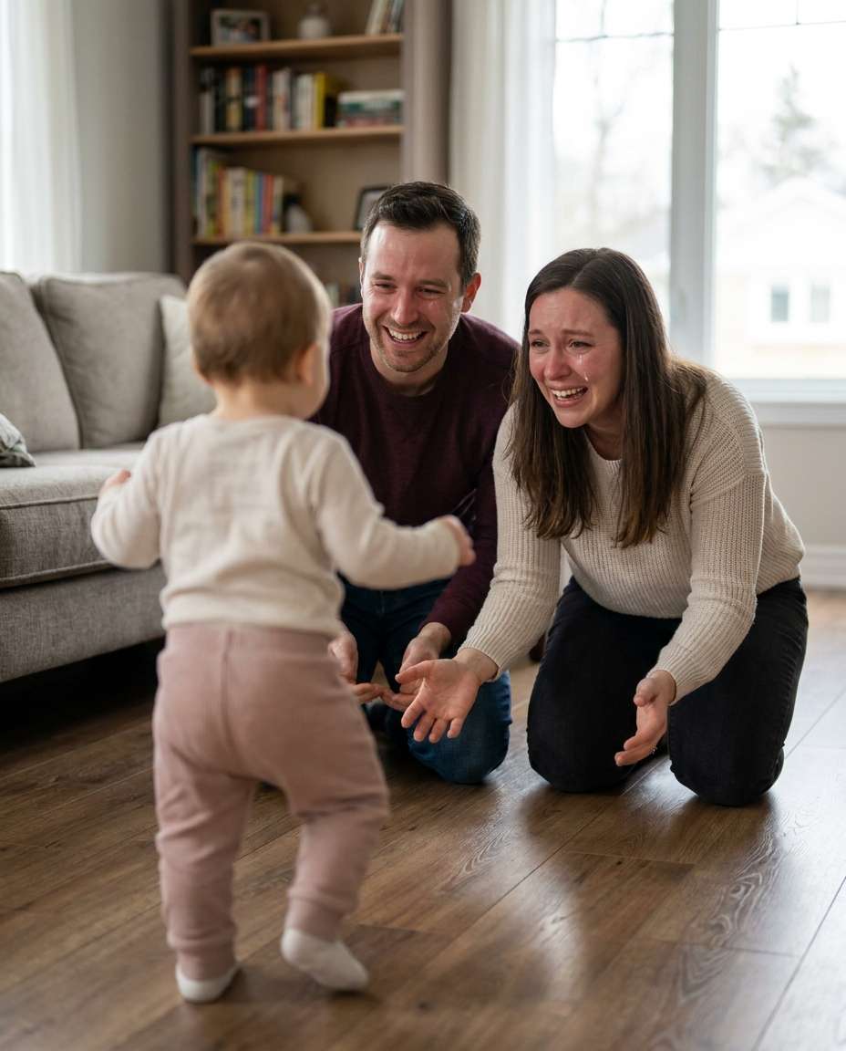 babys first steps photo