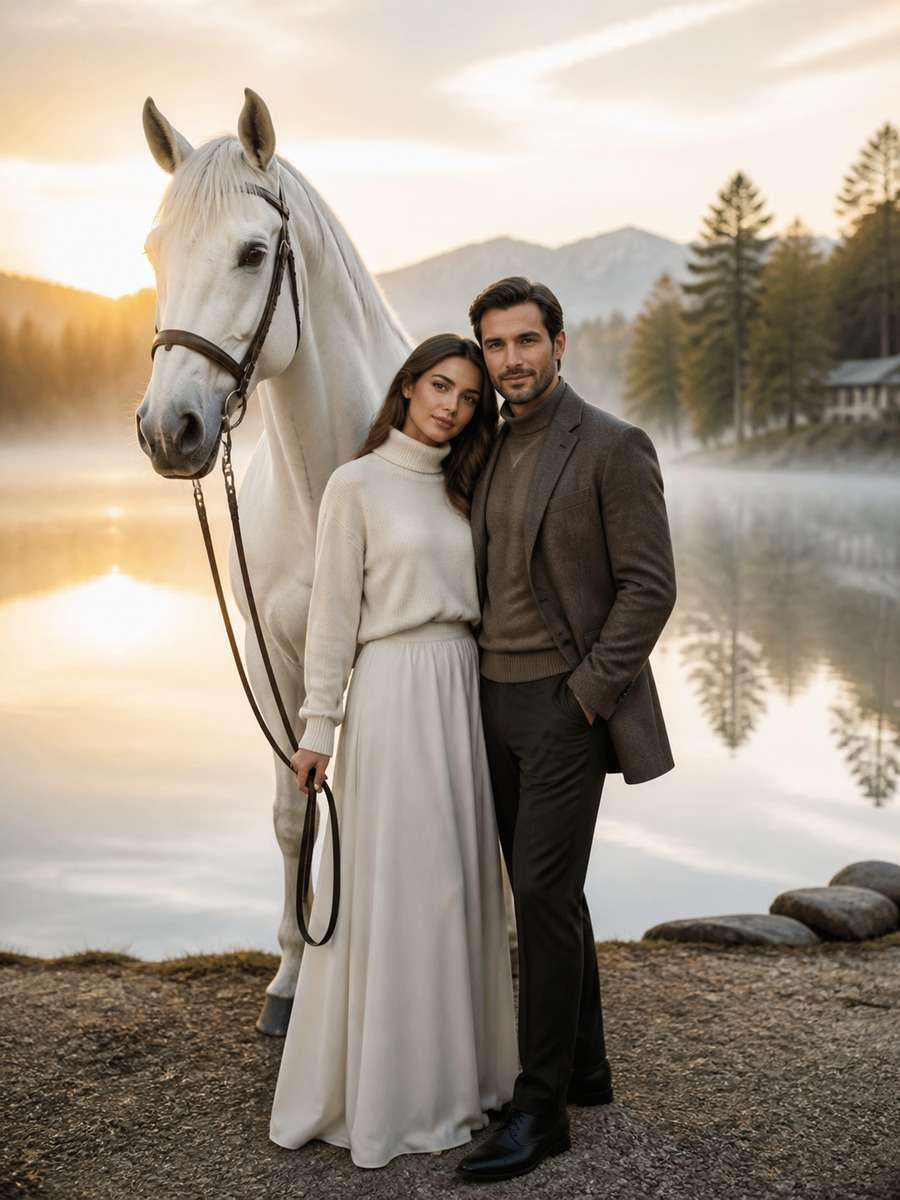 Lakefront Horse Elegance photo