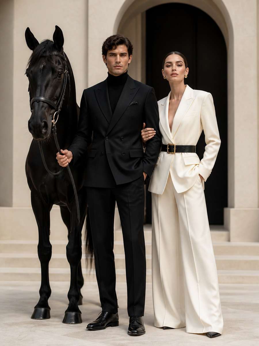 High Fashion Horse Editorial photo