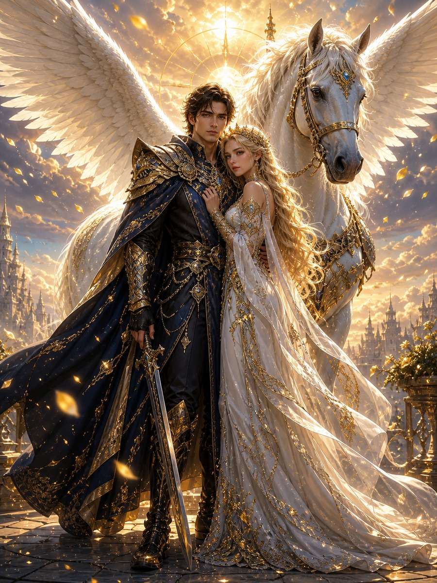Fantasy Pegasus Couple photo