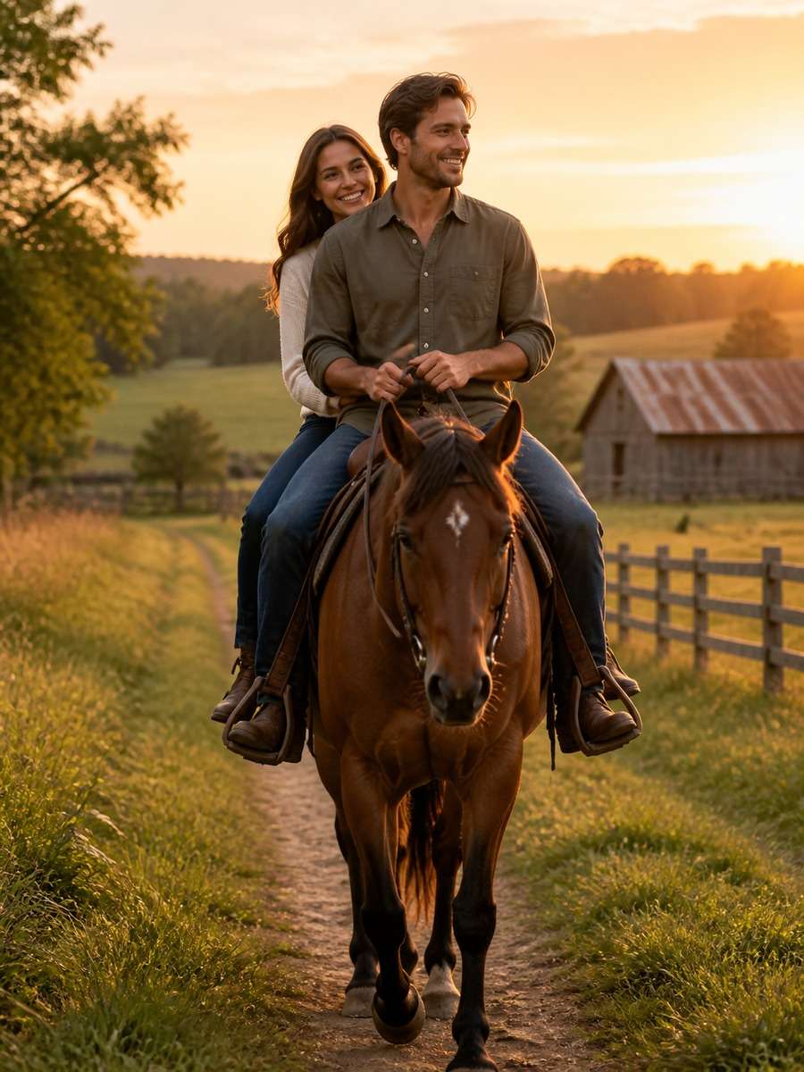 Countryside Horse Ride photo